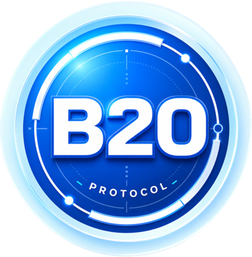 B20 logo